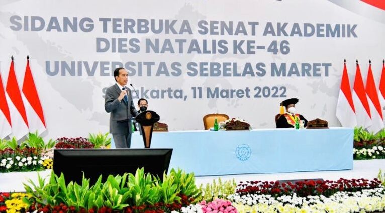 podiumnews.com-Jokowi: Universitas Harus Cepat Belajar dengan Perubahan