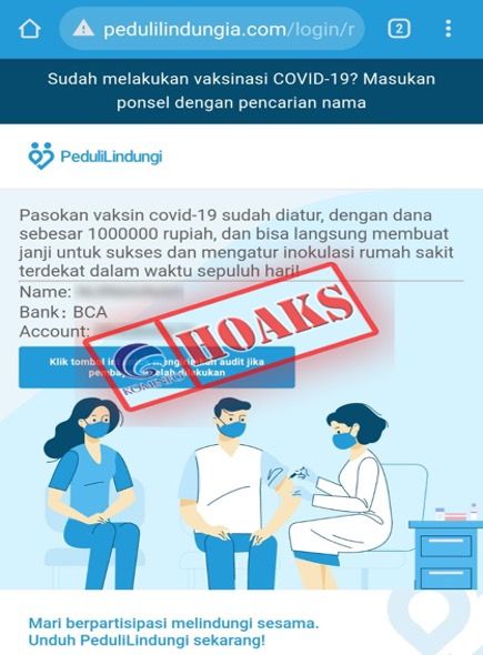 podiumnews.com-Situs pedulilindungia.com Palsu, Ini Pernyataan Kominfo