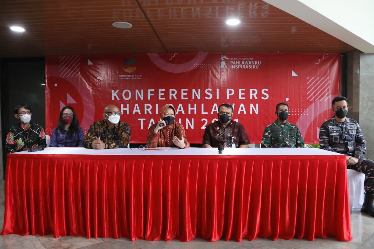 podiumnews.com-Kemensos Libatkan Anak-anak di Rangkaian Peringatan Hari Pahlawan 2021