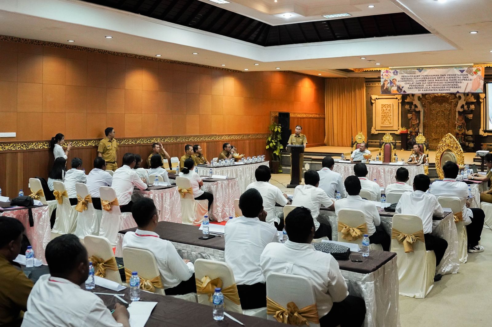 podiumnews.com-Diskopukmp Badung Gelar Diklat Uji Kompetensi SDM Koperasi