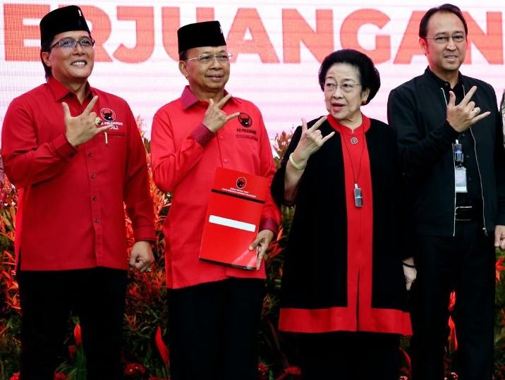 podiumnews.com-PDIP Usung Koster-Giri di Pilgub Bali