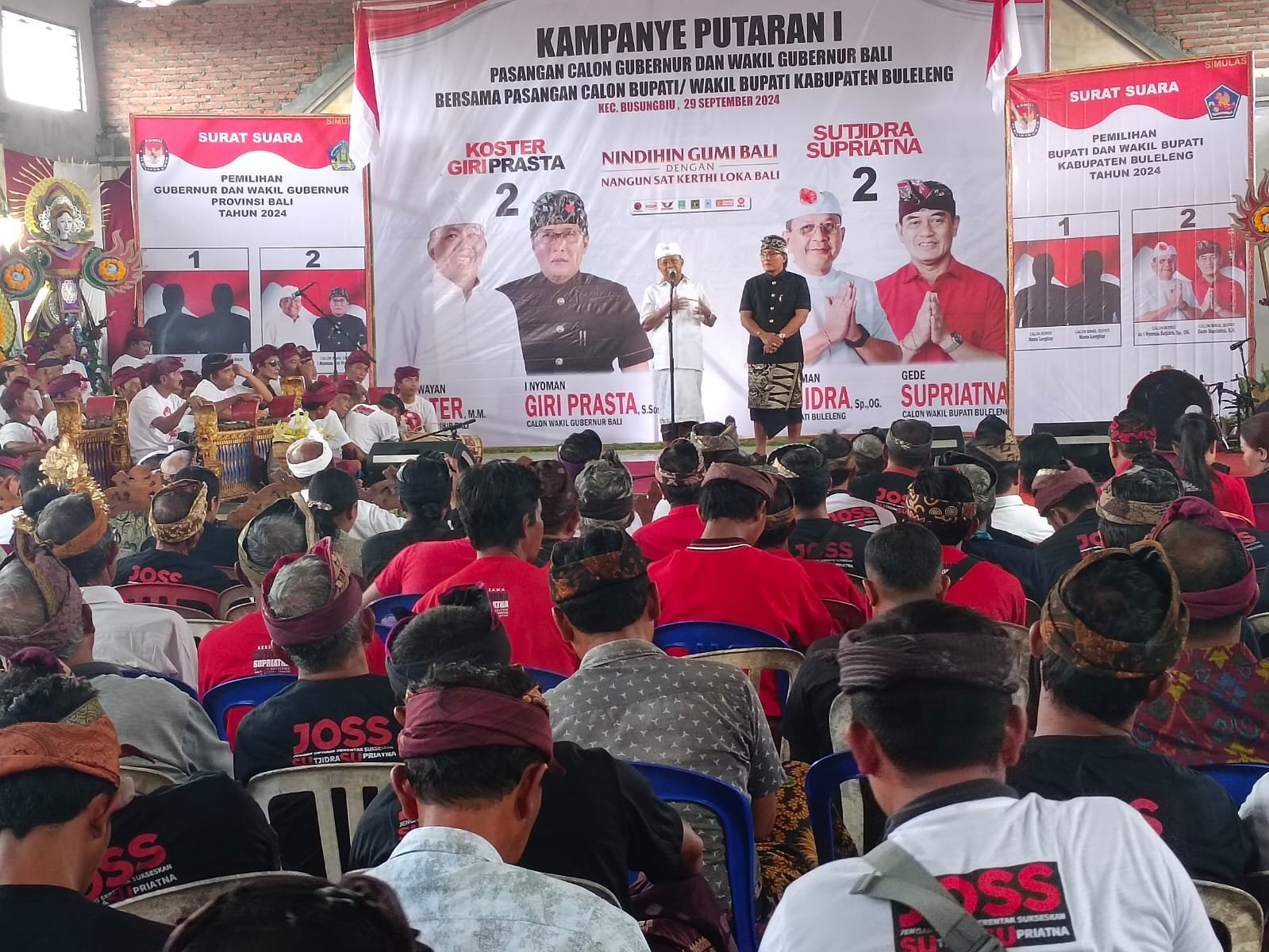 Warga Busungbiu Buleleng Siap Menangkan Koster-Giri