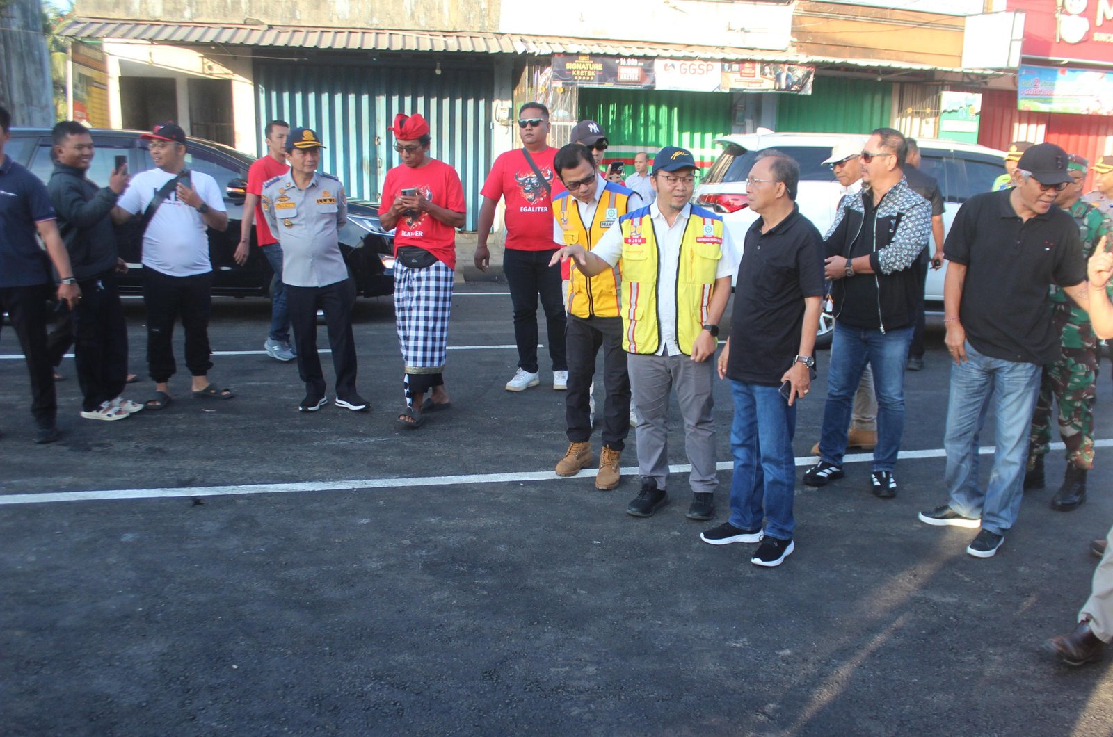 Gubernur Koster Buka Jalan Nasional Bajera Tabanan