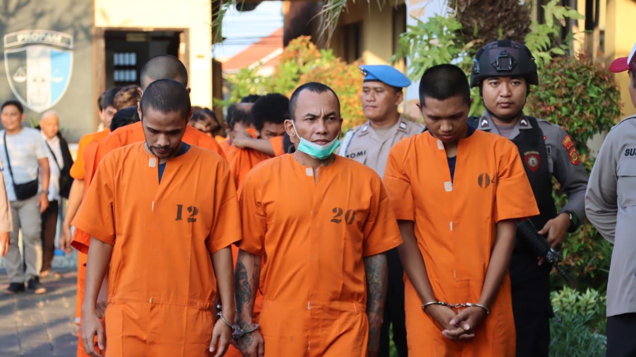 podiumnews.com-Polresta Denpasar Ungkap Puluhan Kasus Kriminal 