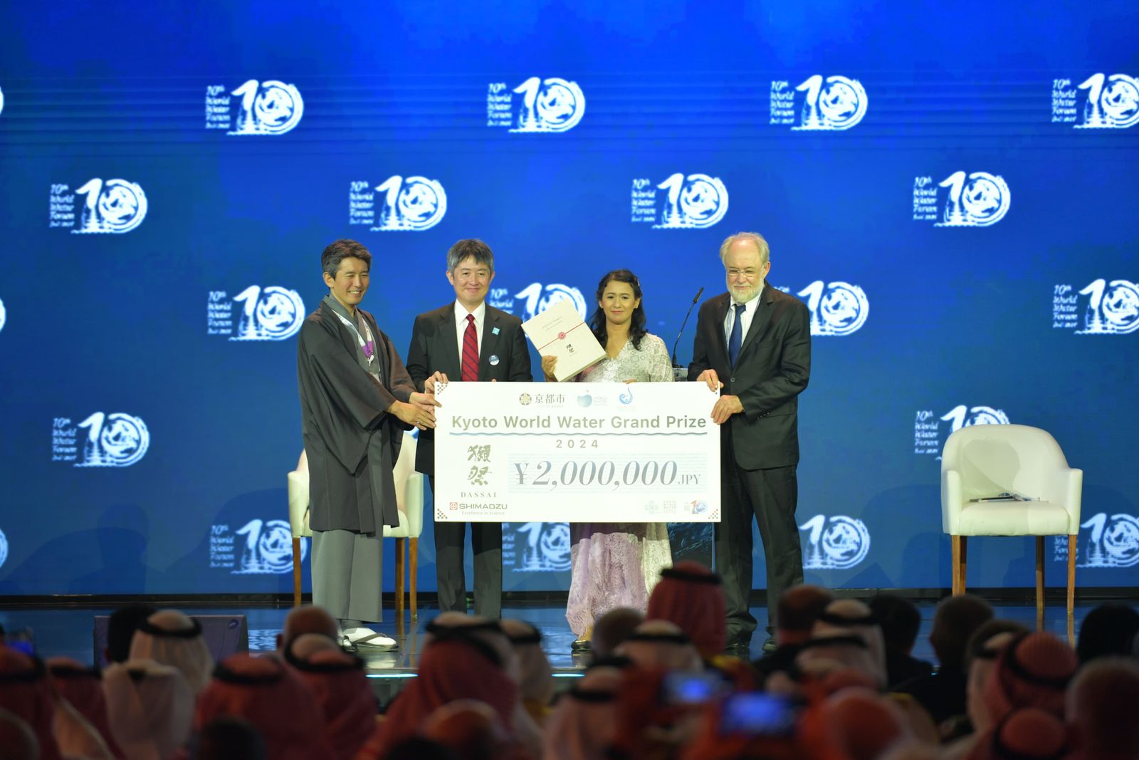podiumnews.com-Iffah Rachmi Terima Kyoto World Water Grand Prize 