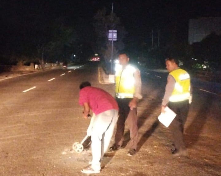 Kecelakaan di Sakenan, Pengendara Motor Kritis Diduga Mabuk