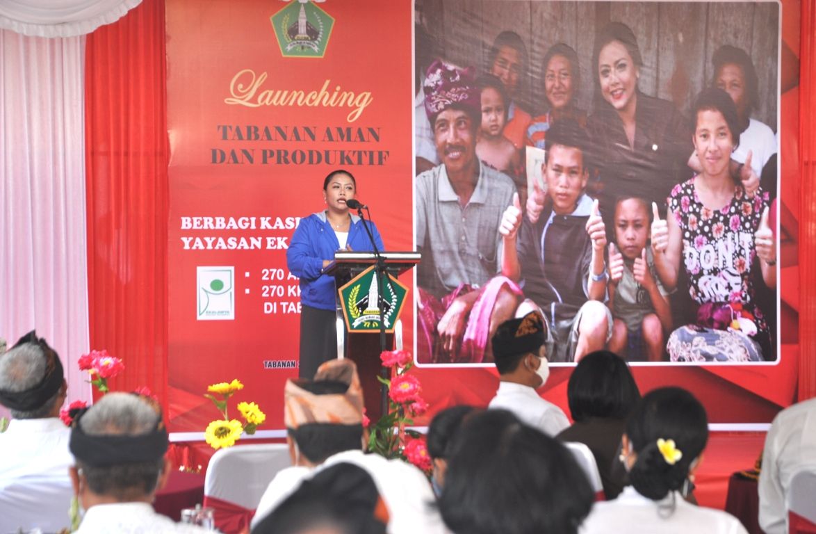 podiumnews.com-Bupati Eka Launching Adaptasi Kebiasaan Baru Menuju Tabanan Aman dan Produktif