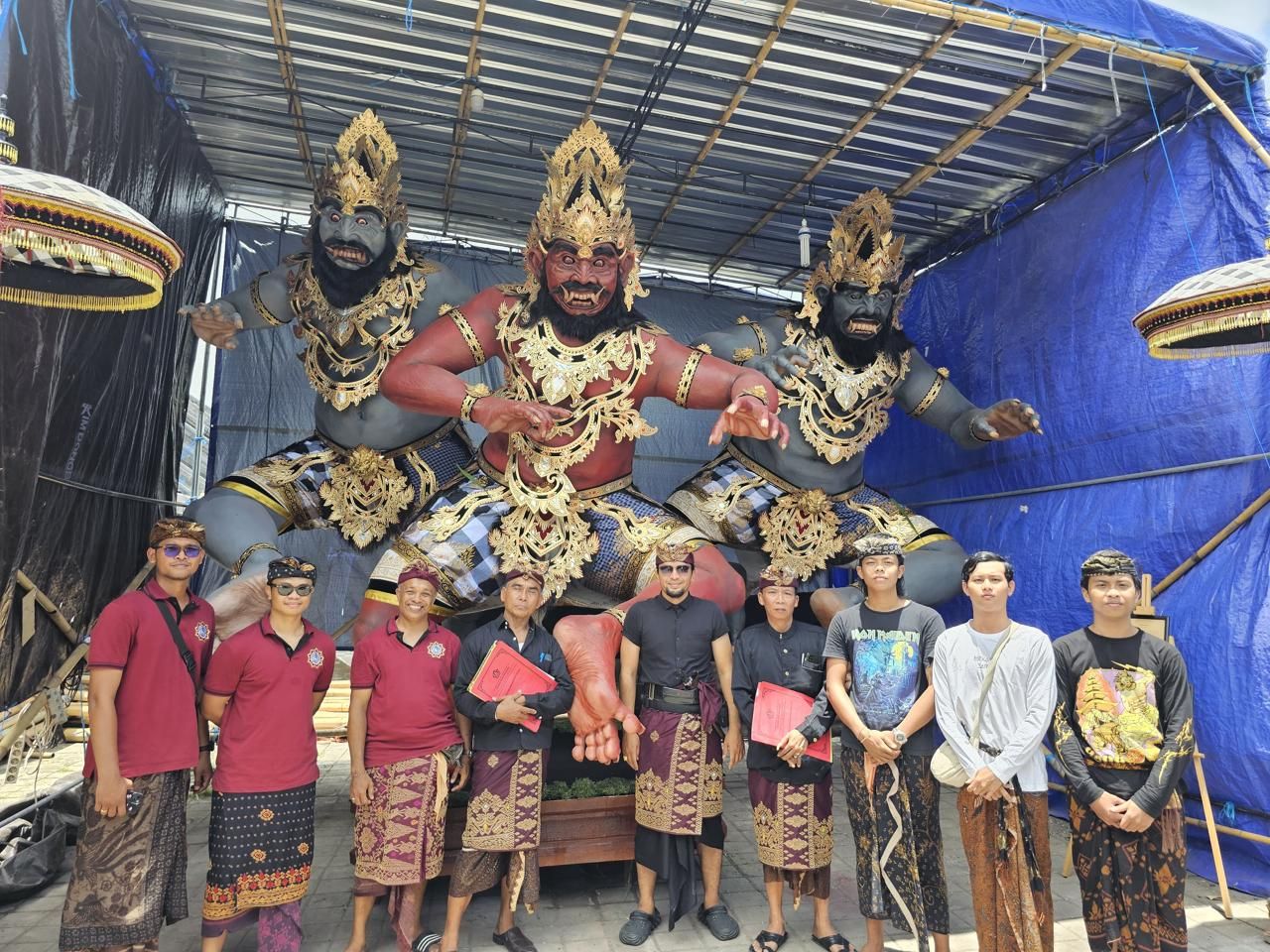 podiumnews.com-Disbud Badung Mulai Penilaian Lomba Ogoh-Ogoh