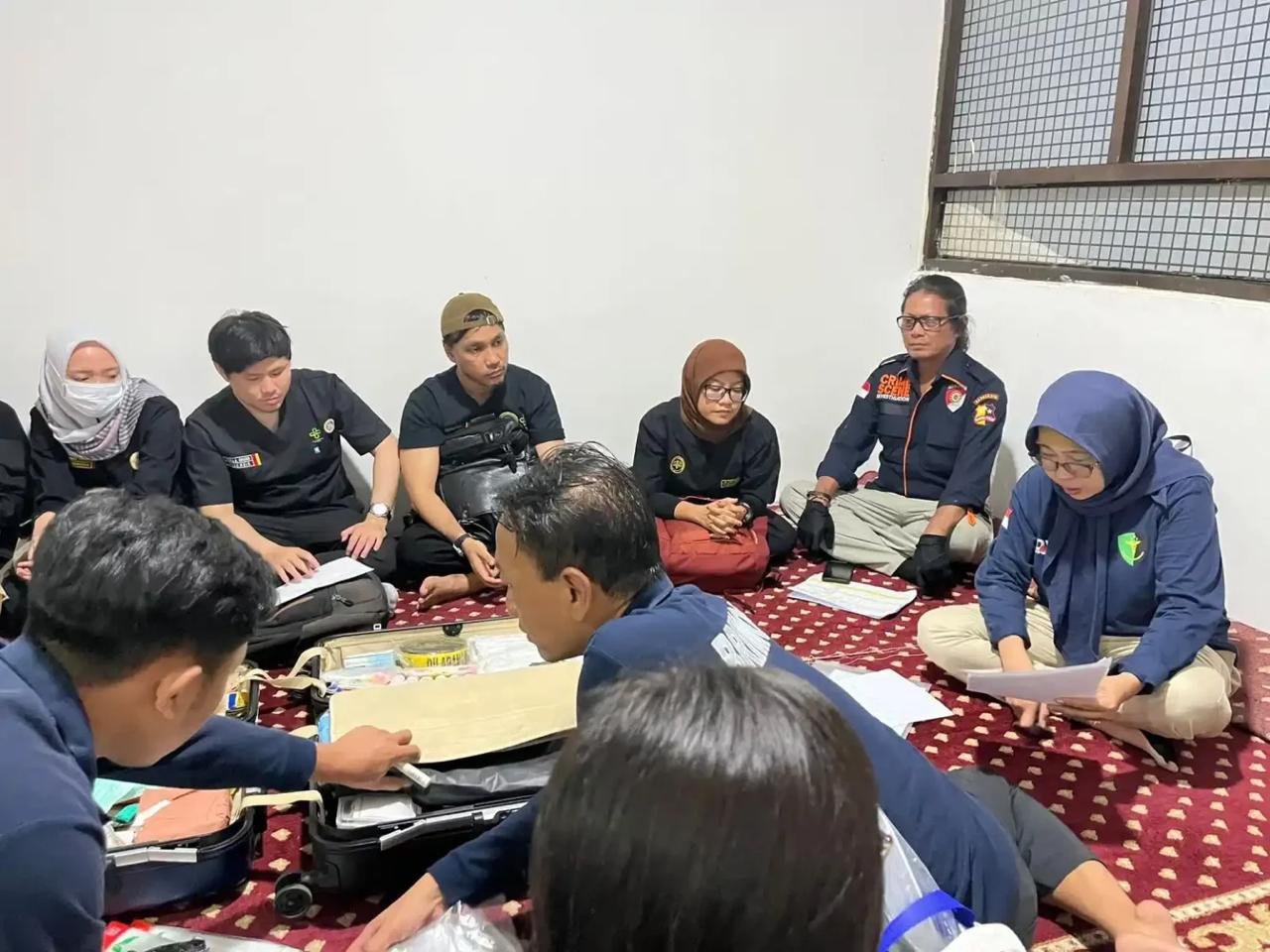 Mahasiswa Forensik UNAIR Bantu Identifikasi Korban KMP Tunu