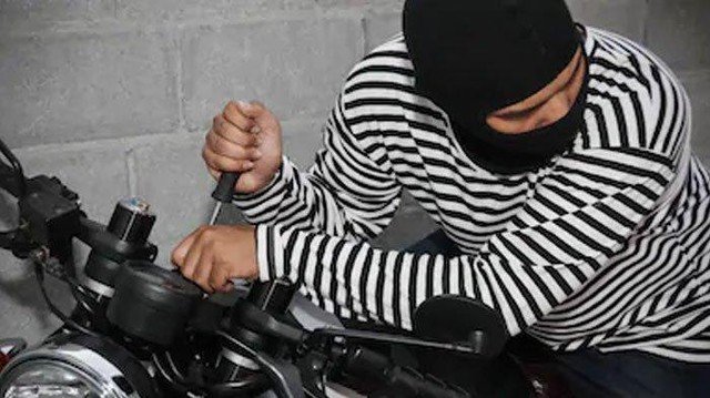 Maling Motor Diringkus Setelah Tersorot CCTV