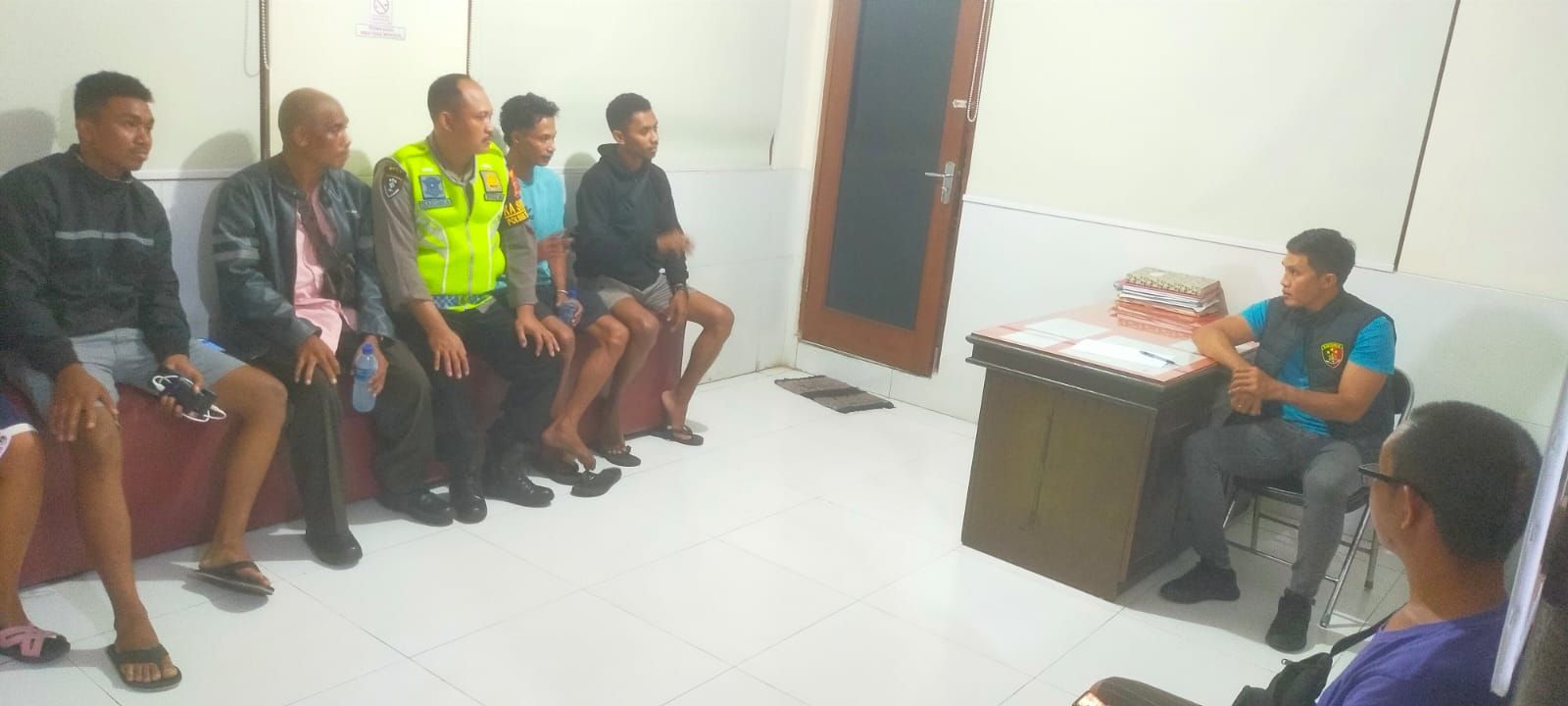 Keributan di Dauh Puri Dimediasi Polisi