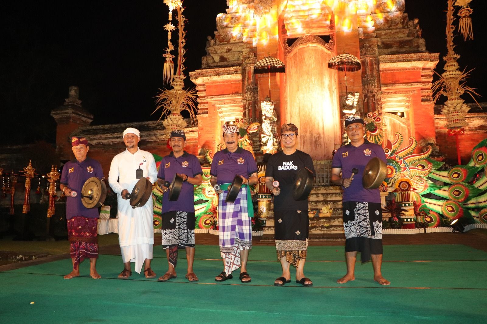 Desa Mengwi Gelar Lomba Baleganjur di Taman Ayun 