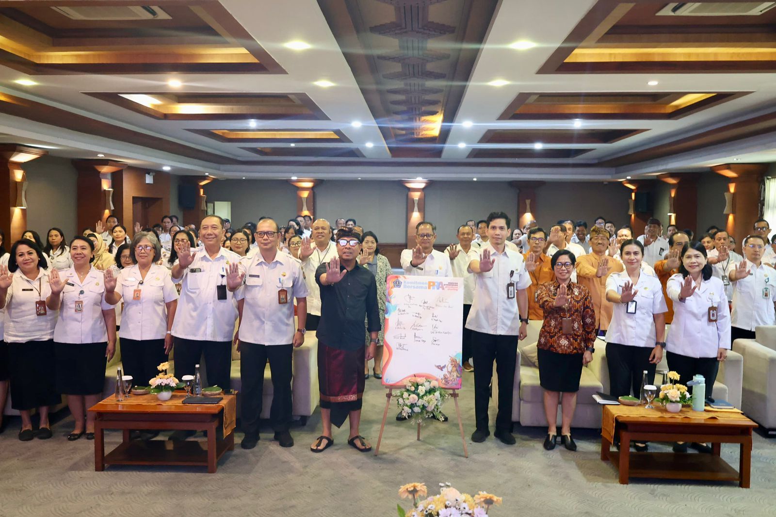 Pemkot Denpasar melalui Bappeda Kota Denpasar menggelar Pra Musrenbang Pelaksanaan Aksi Konvergensi Pencegahan dan Percepatan Penurunan Stunting Kota Denpasar Tahun 2026, di Ruang Mahottama Lantai III Graha Sewaka Dharma, Denpasar, Bali, Rabu (4/3/2026). (foto/sukadana)