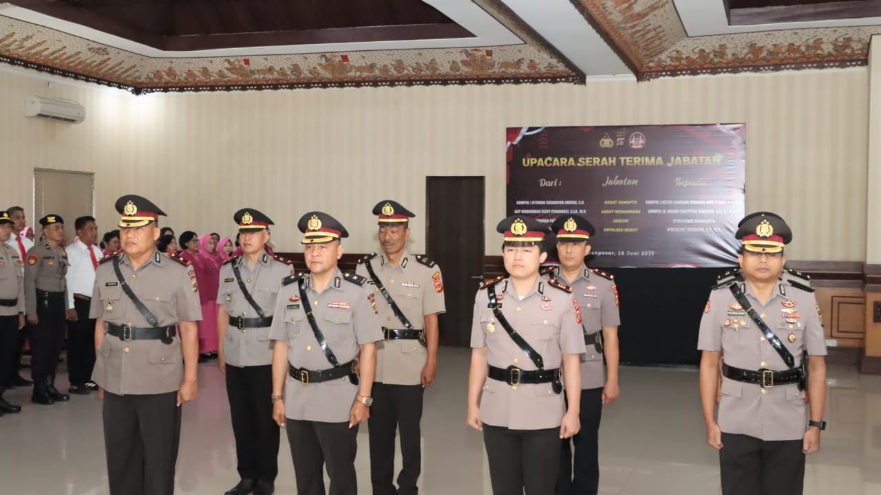Kasat Narkoba Polresta Denpasar Diganti Usai Enam Bulan