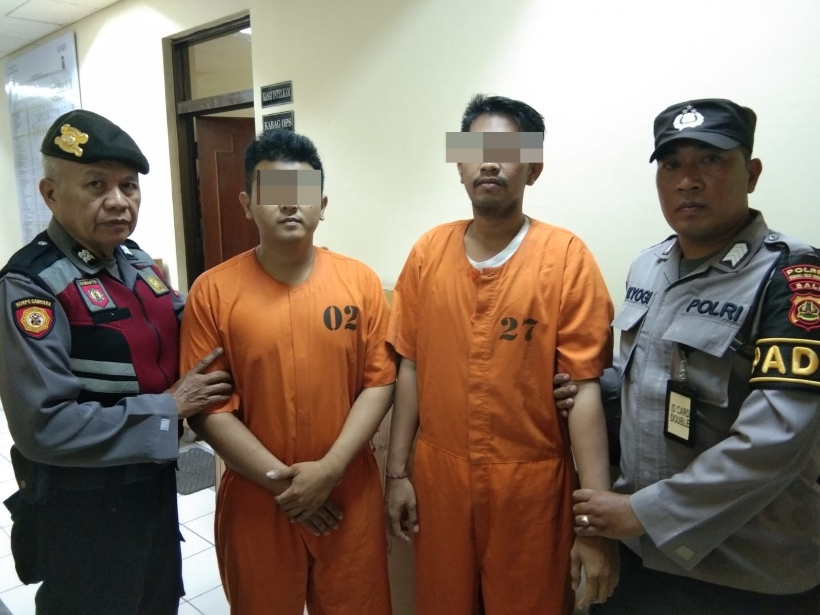 podiumnews.com-Dua Pria TO Narkoba Diciduk di Jimbaran