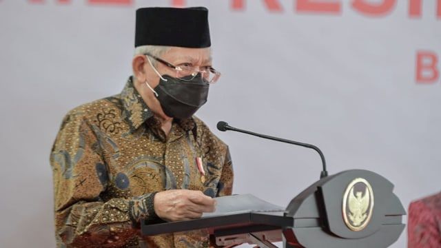podiumnews.com-Wapres Ma’ruf Amin Resmikan Sentra Kreasi Asistensi Rehabilitasi Sosial di Bekasi
