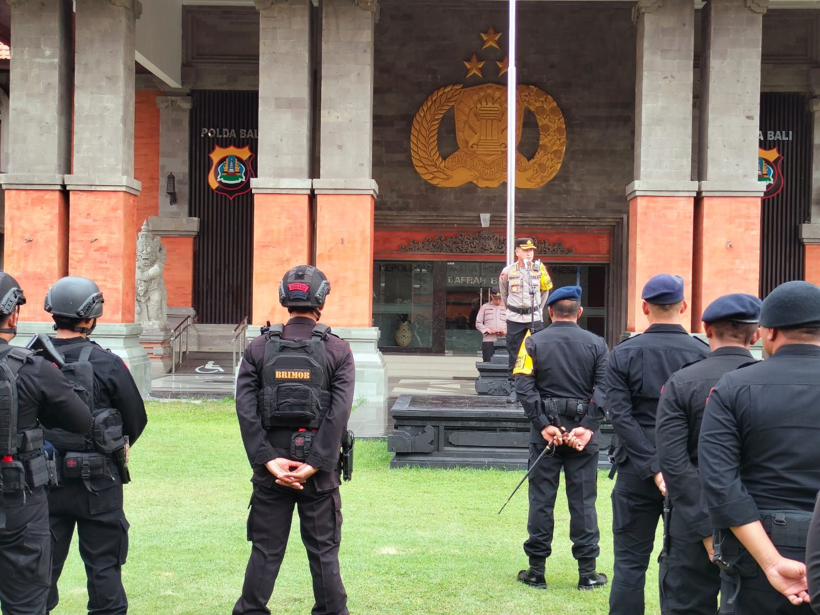 podiumnews.com-Ribuan Polisi di Bali Amankan Pemilu