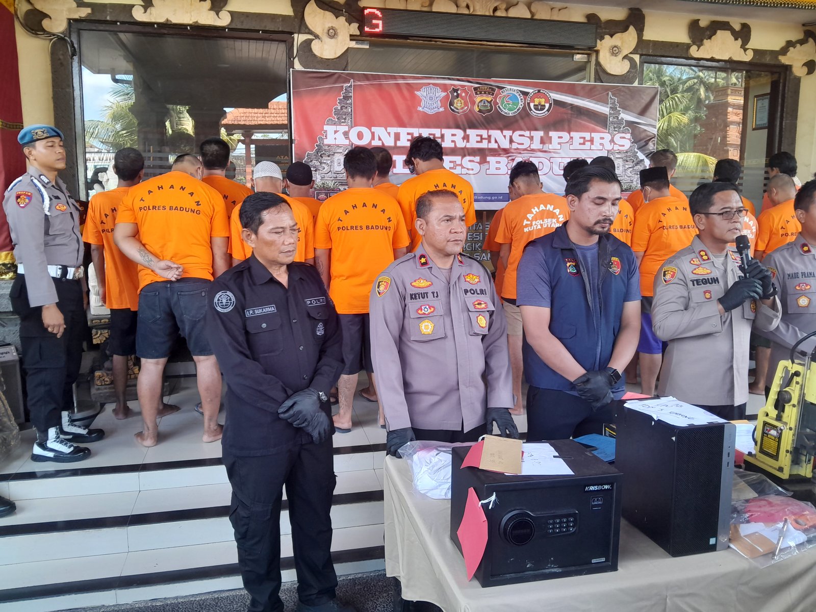 Di Badung, 13 Kriminal Terjaring Ops Sikat Agung