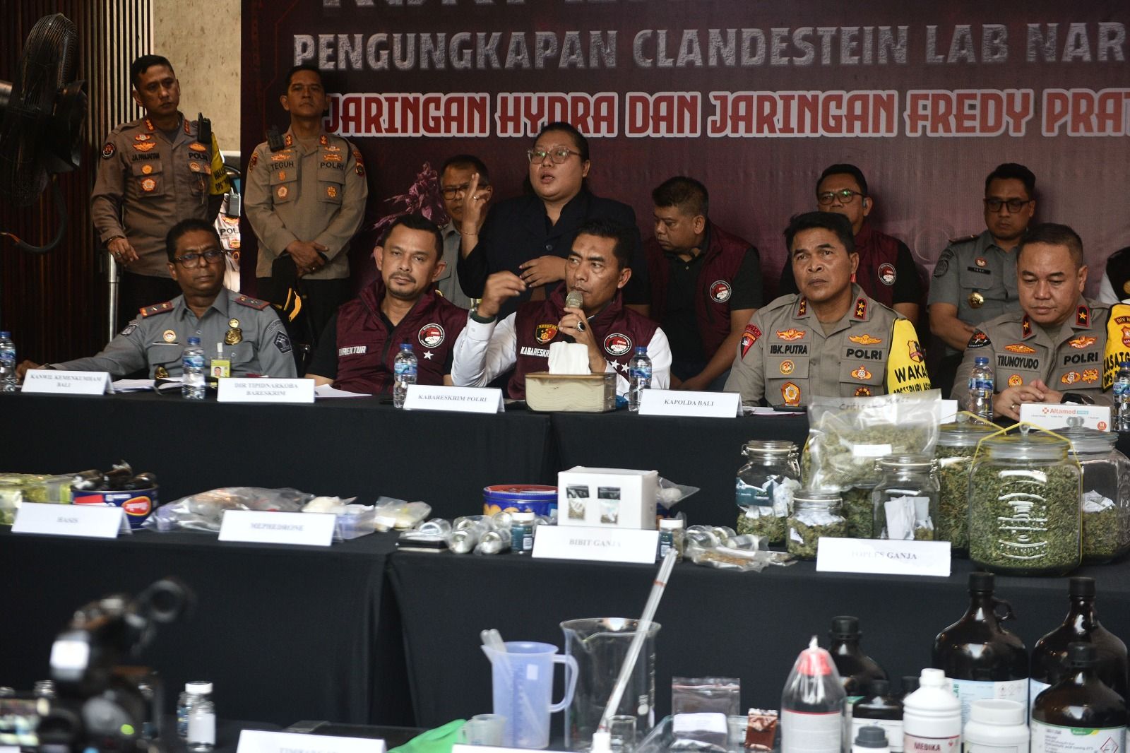 podiumnews.com-Polri Berhasil Endus Jaringan Narkoba Fredy Pratama