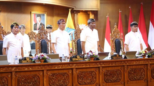  Ketua DPRD Badung Pimpin Paripurna Istimewa HUT Mangupura