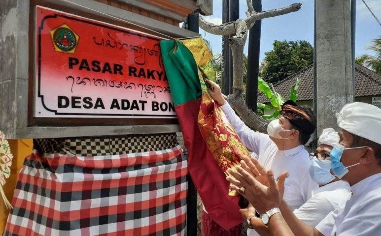 podiumnews.com-Setelah Kebakaran 2018, Pasar di Gianyar Siap Operasi Kembali