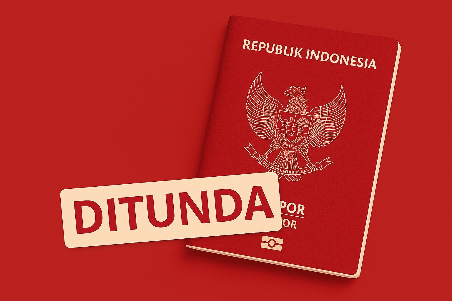 Tak Jadi Diluncurkan 17 Agustus, Paspor Baru Ditunda
