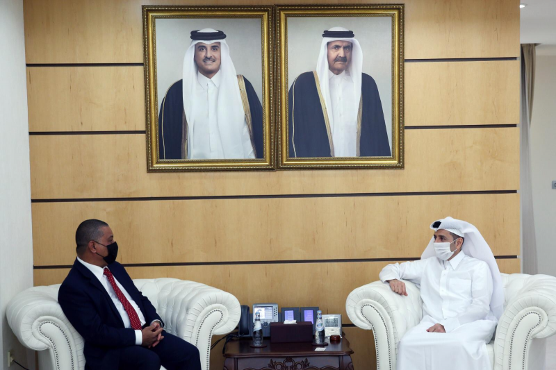 podiumnews.com-Dubes RI-Menteri Qatar Bahas Peningkatan Kerja Sama Pendidikan 