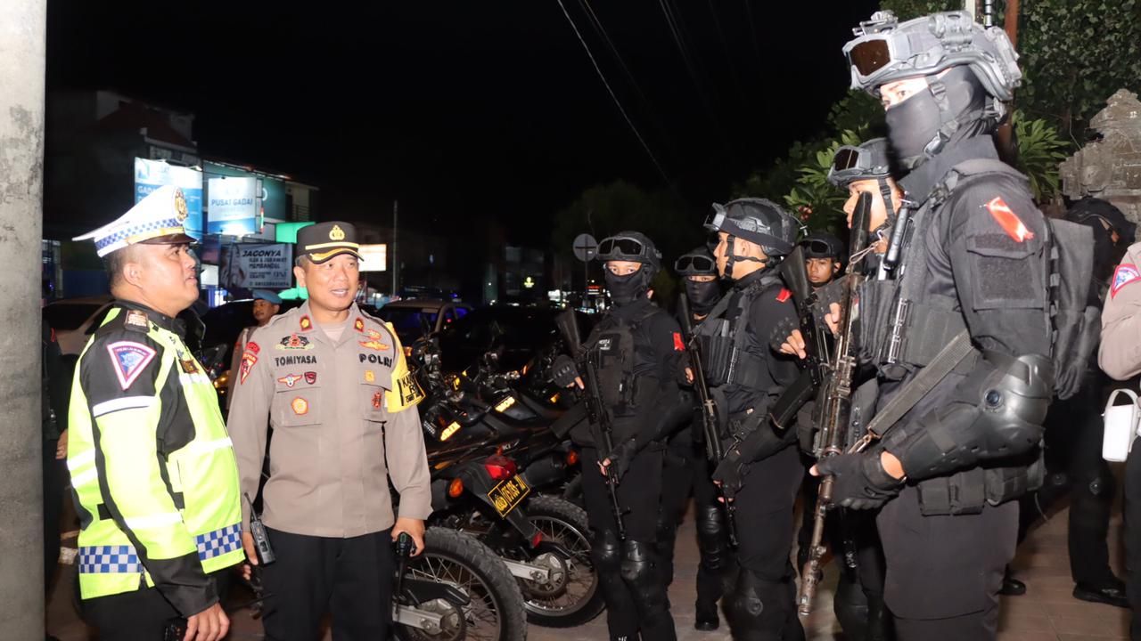 podiumnews.com-Di Denpasar, Digelar Patroli Gabungan Nataru