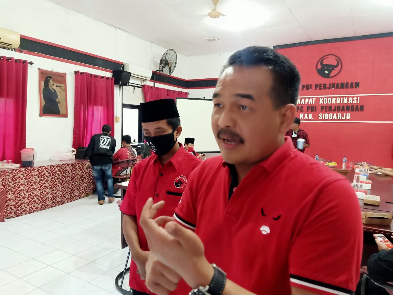 podiumnews.com-PDIP Sidoarjo Desak Pemkab Segera Bangun RS Darurat