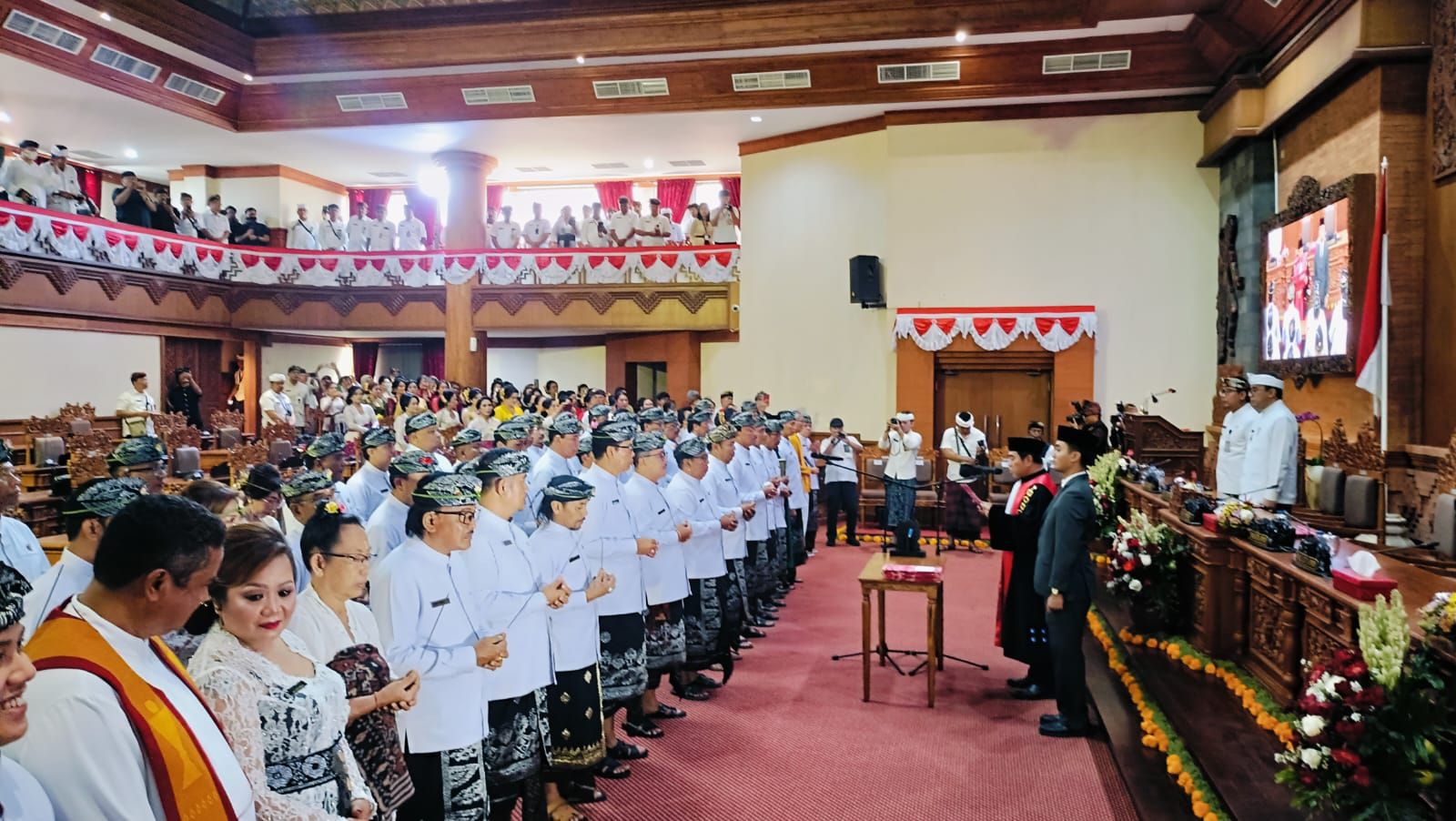 podiumnews.com-Anggota DPRD Denpasar 2024-2029 Dilantik