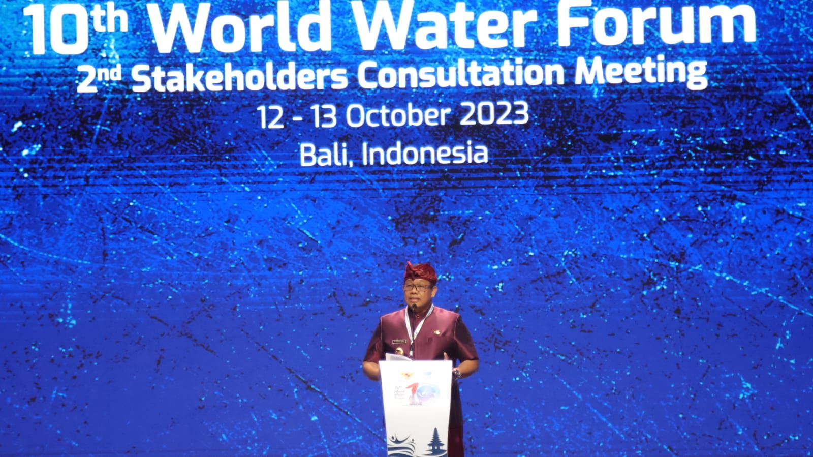 podiumnews.com-Kearifan Lokal Bali Soal Air Hadir di SCM WWF