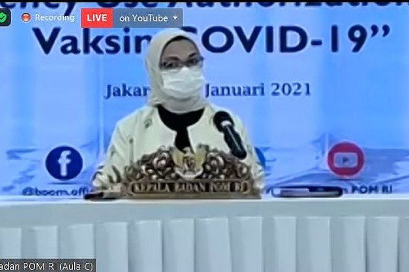 podiumnews.com-BPOM Nyatakan Sinovac Aman