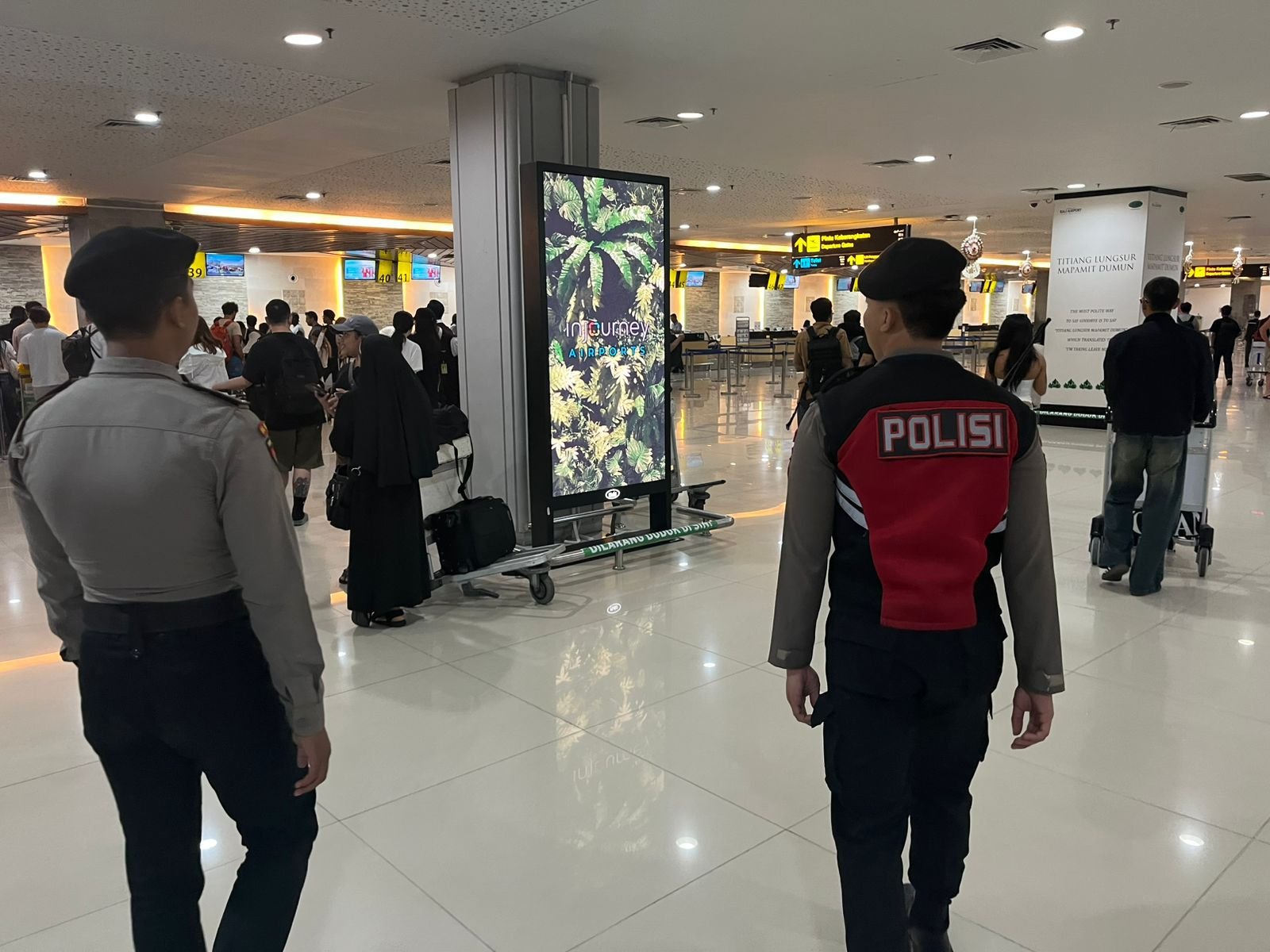 Polres Bandara Perketat Pengamanan Dampak Erupsi Gunung Lewotobi