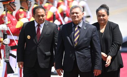 Tiba di Bali, PM Tuvalu Disambut Mahendra Jaya 