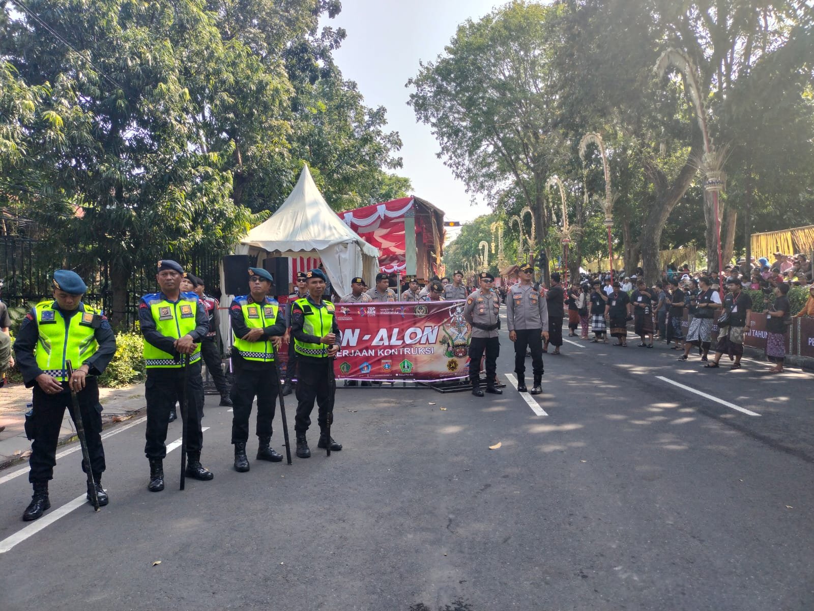 Pembukaan PKB Dijaga Ketat 660 Personel Polda Bali