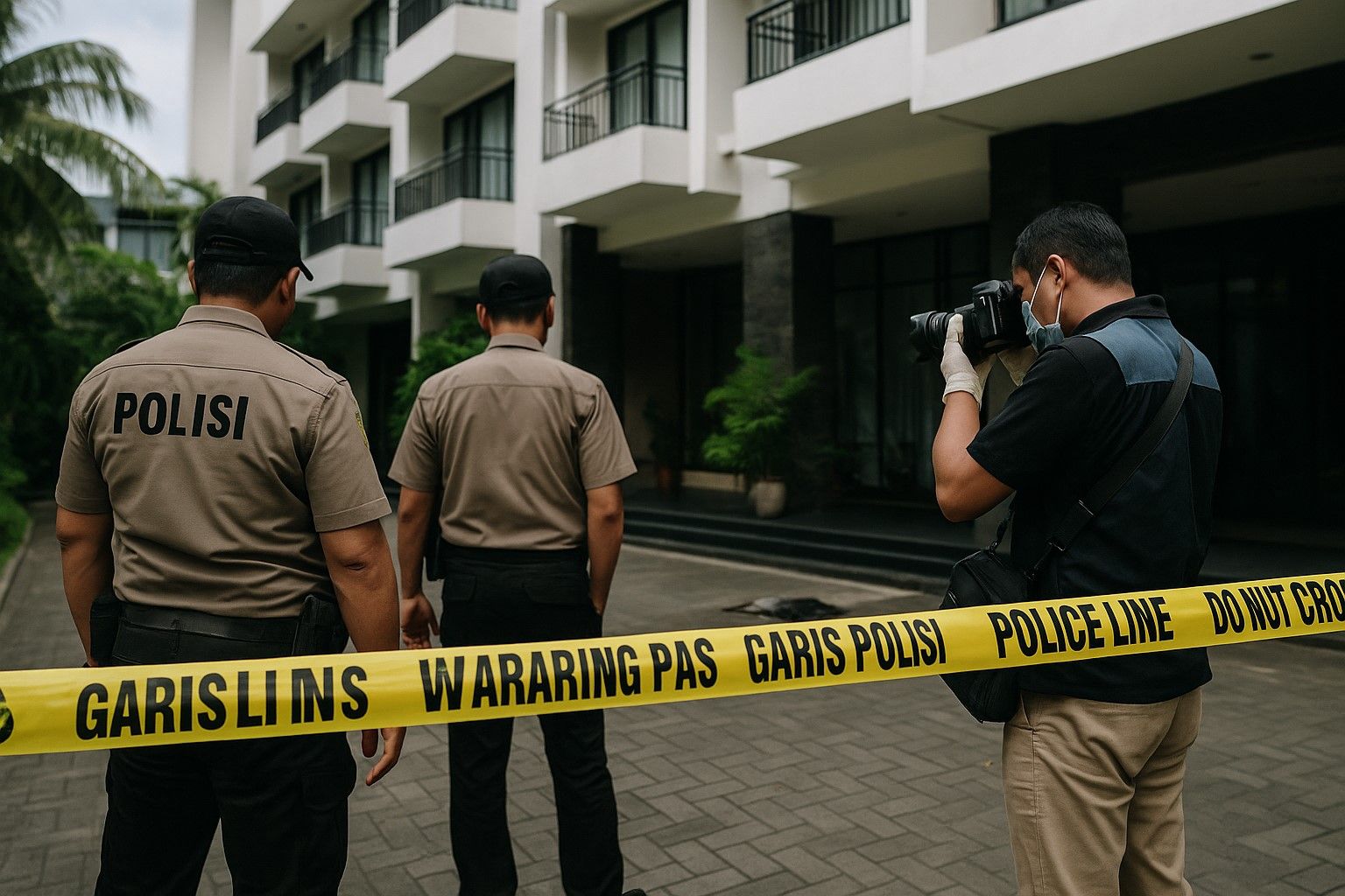 podiumnews.com-Diduga Terpeleset, Supporter Yogyakarta Tewas Jatuh dari Balkon Hotel Kuta
