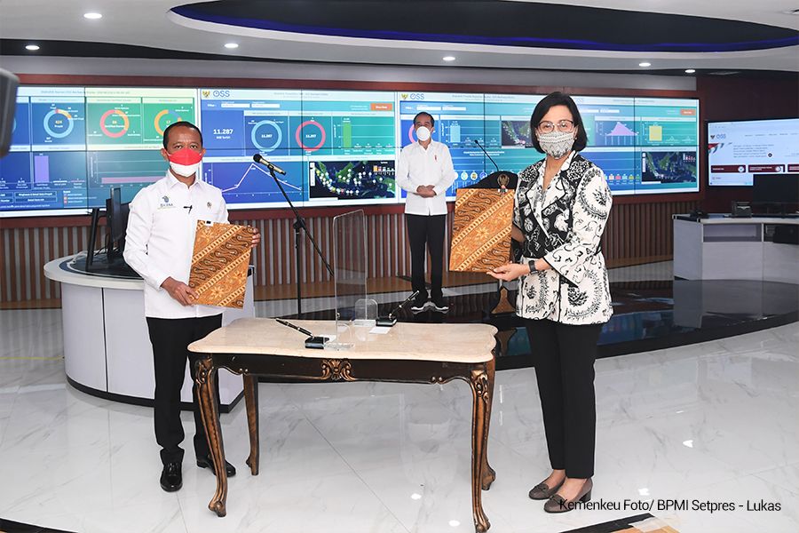 podiumnews.com-Menkeu dan BKPM Tandatangani Nota Kesepahaman Optimalkan Investasi