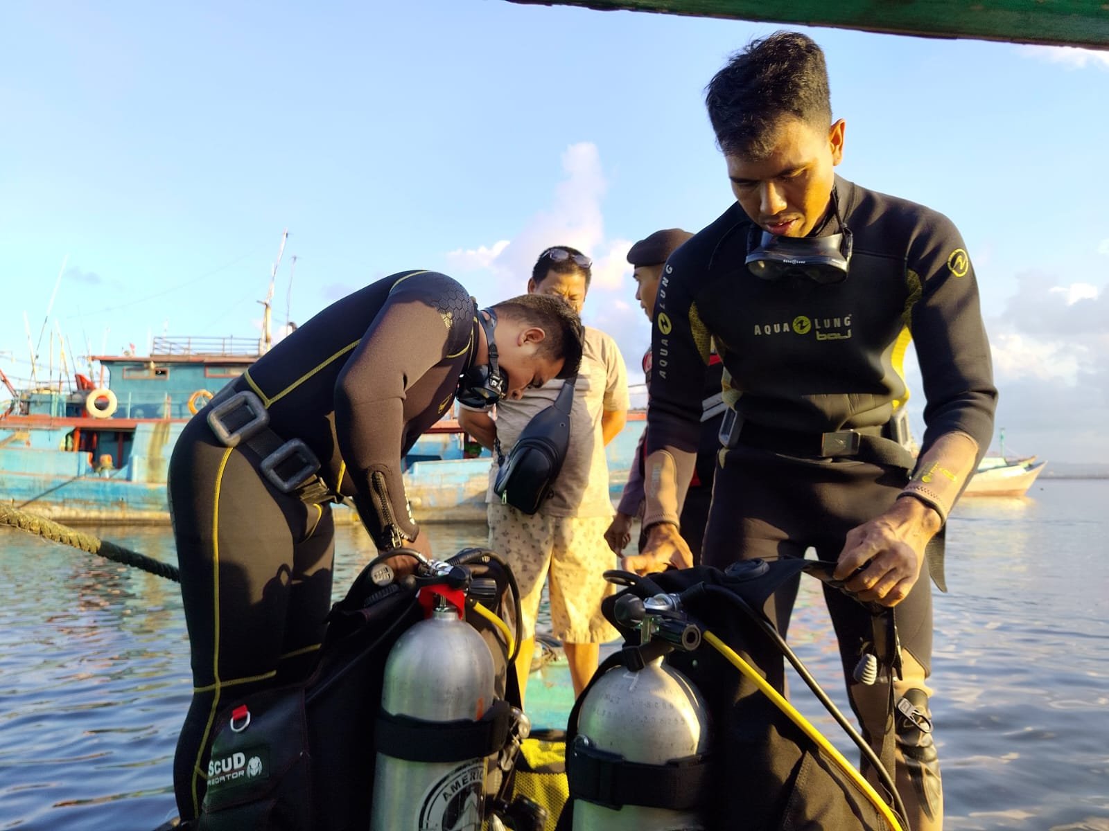 Laporan Terlambat, Korban Tenggelam Baru Ditemukan Sore