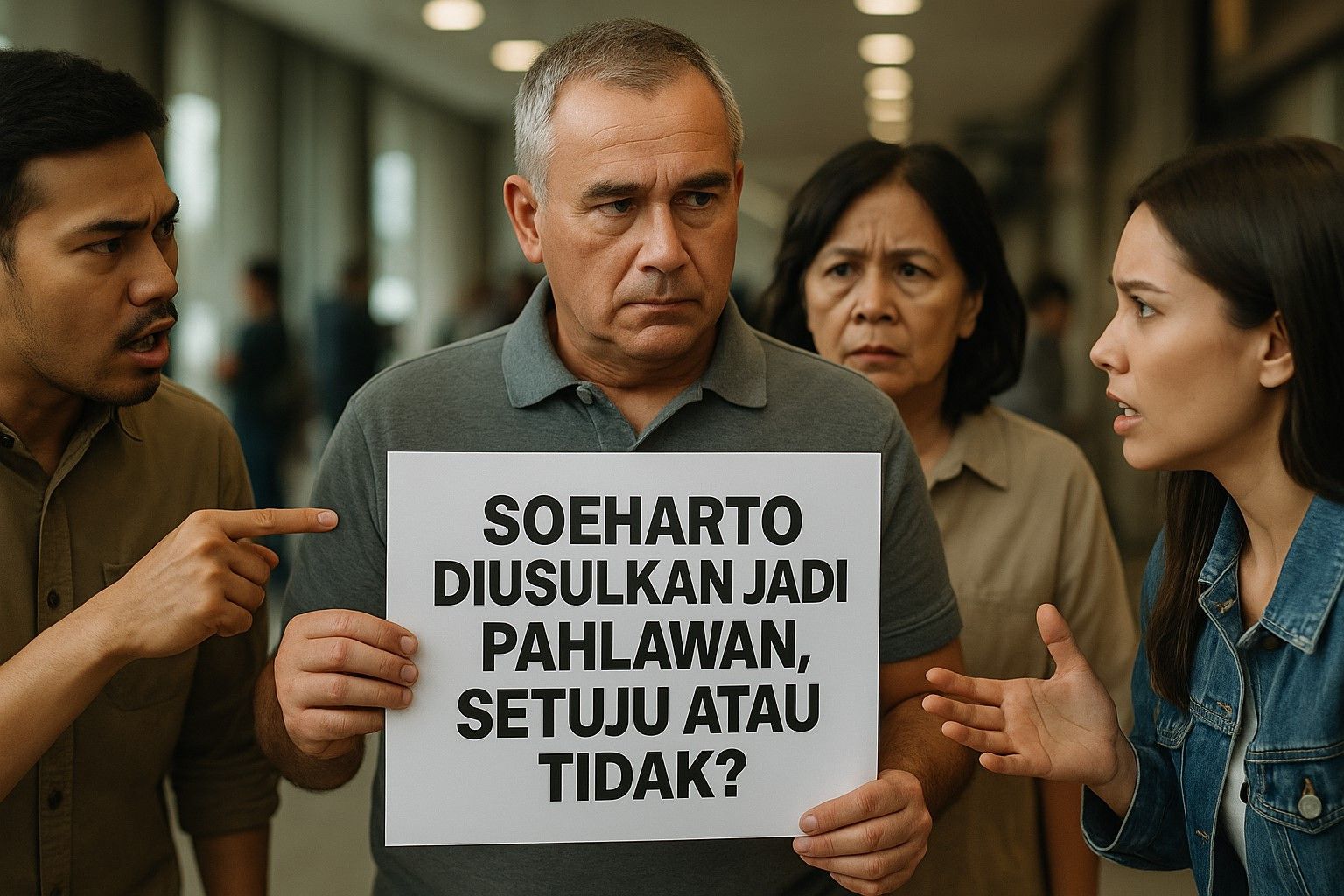 podiumnews.com-Soeharto Diusulkan Jadi Pahlawan, Setuju atau Tidak?