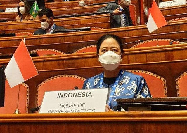 podiumnews.com-Ketua DPR Ingatkan Pentingnya Rencana Global Akhiri Pandemi di Parlemen G20