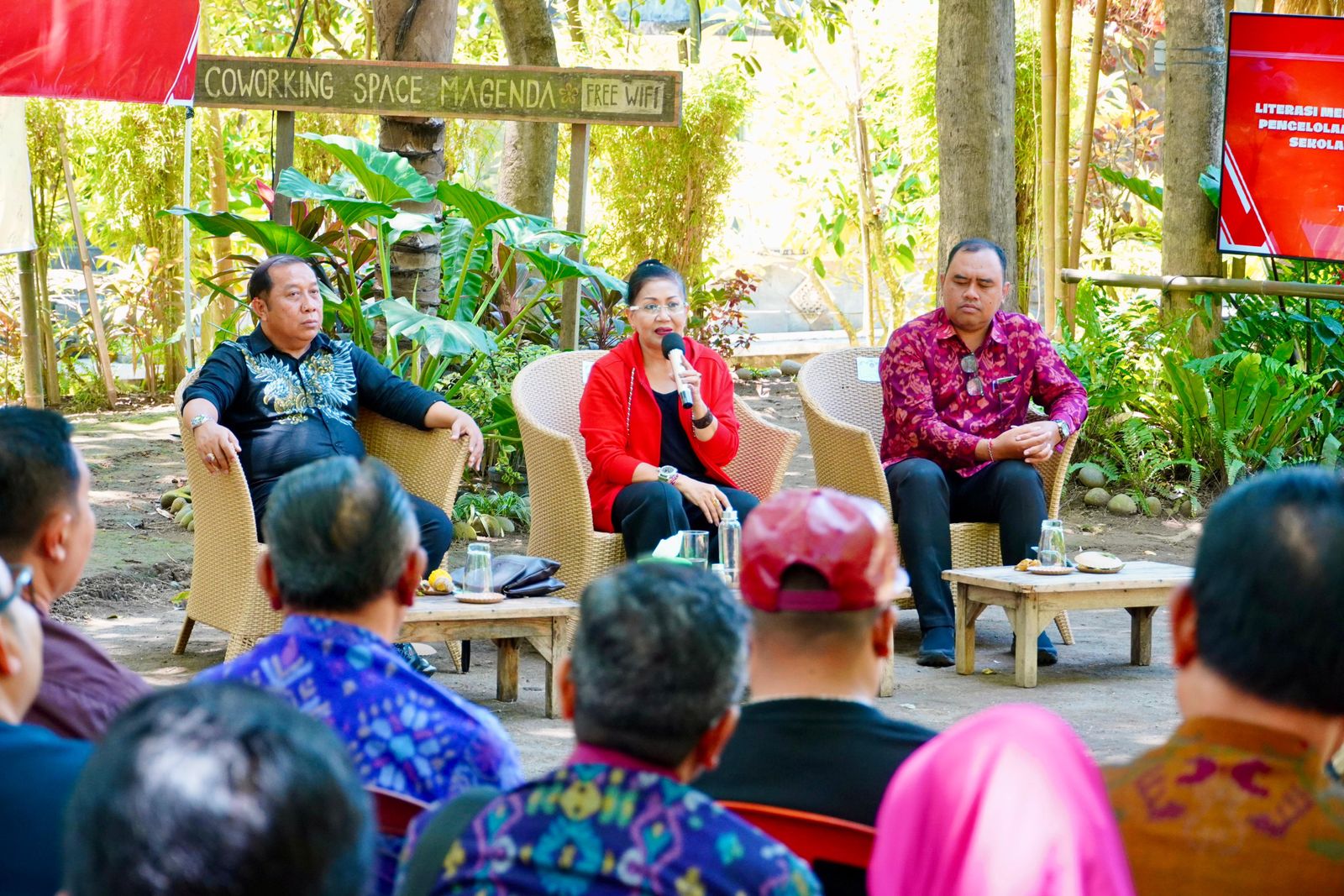 Putri Koster Dorong Sekolah Jadi Teladan Kelola Sampah