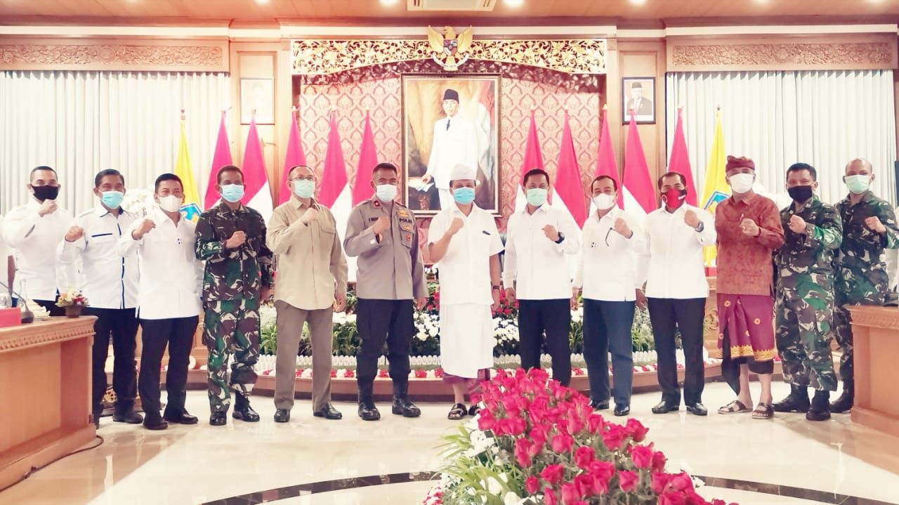 podiumnews.com-Cegah Paham Radikalisme, BNPT RI dan Forkopimda Bali Gelar Silaturahmi