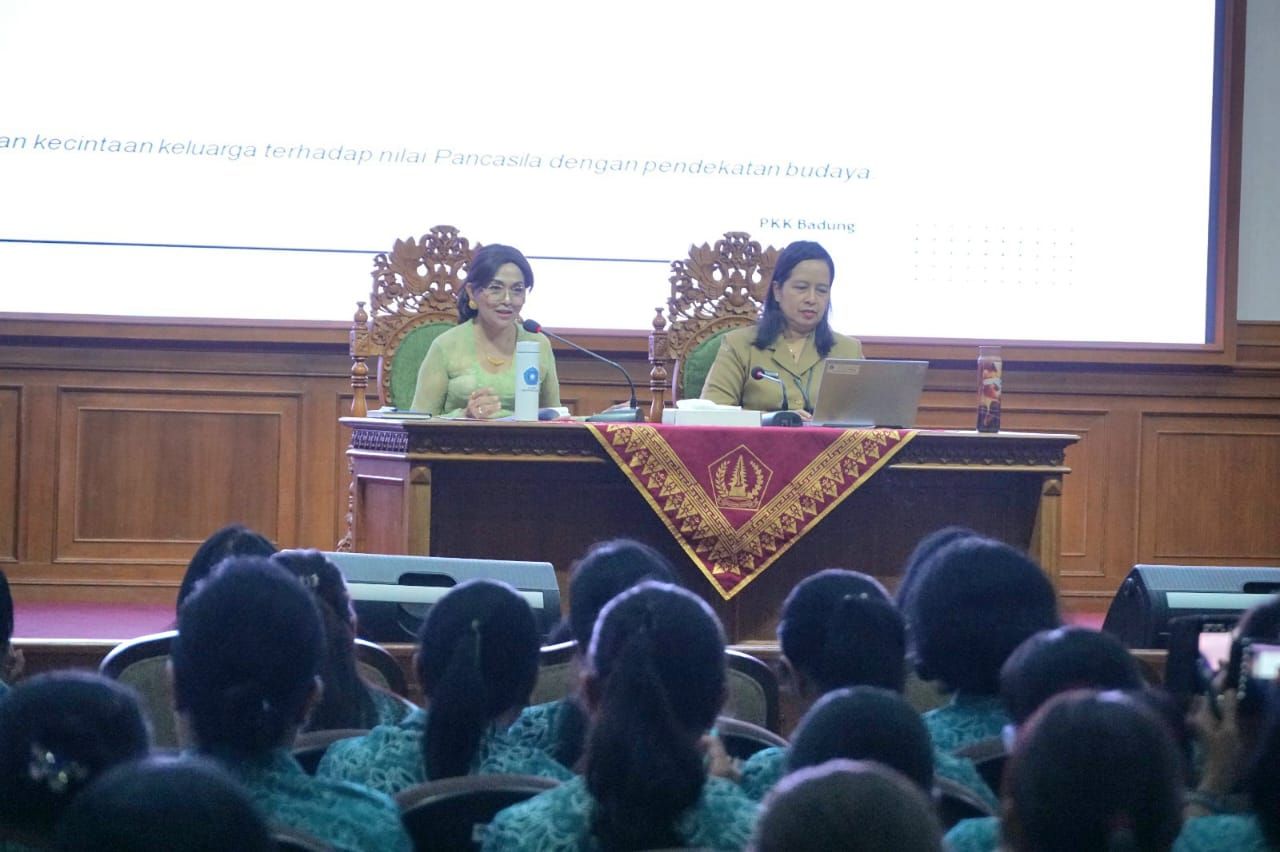 podiumnews.com-PKK Badung Susun Program, Selaras Visi Misi Kepala Daerah