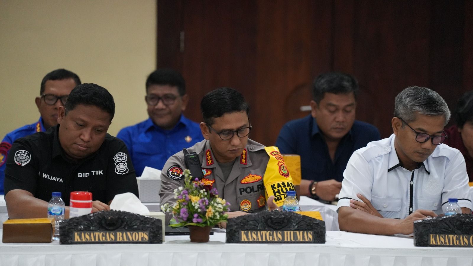 podiumnews.com-Kapolda Bali Pimpin Rakor Mantap Brata Agung