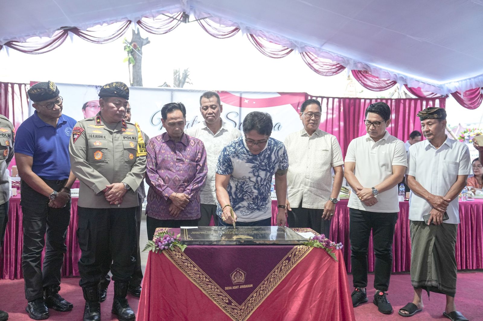 podiumnews.com-Bupati Badung Resmikan Jalan Segara Giri Jimbaran