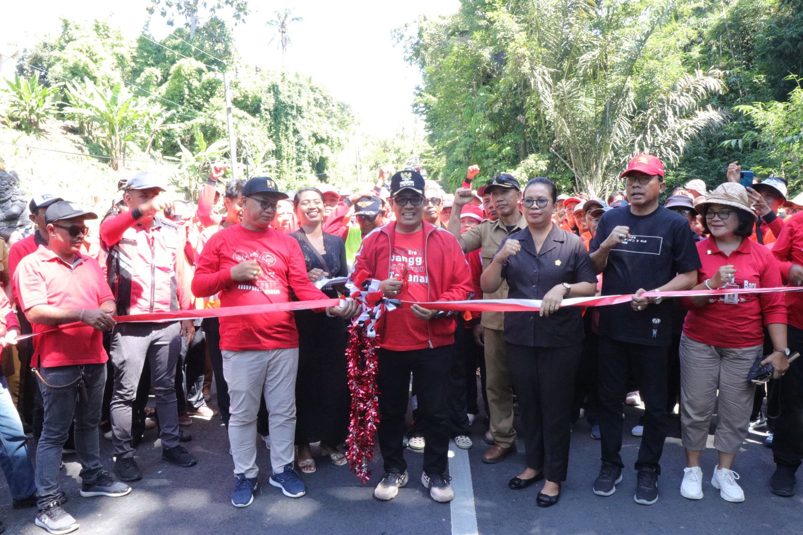 Jembatan Geluntung Marga Tuntas Diperbaiki