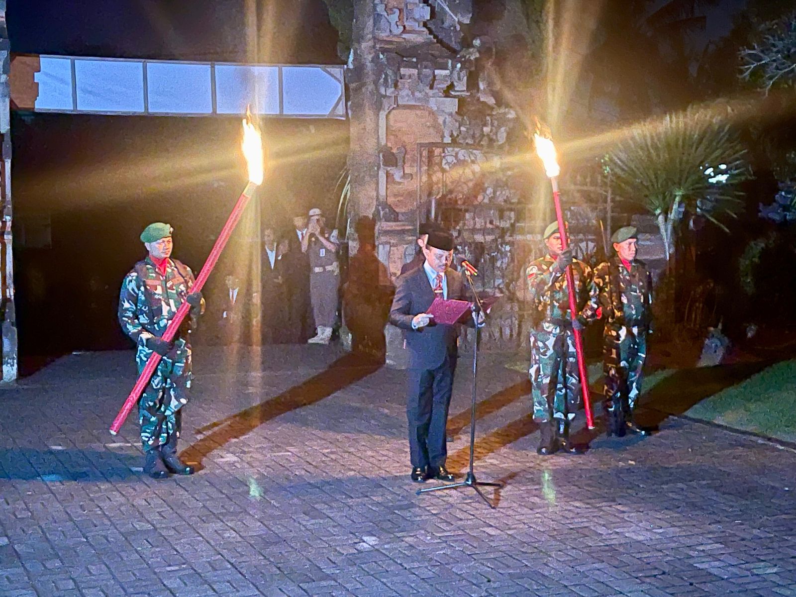 Sekda Bali Pimpin Apel Kehormatan HUT RI ke-80 di Tabanan