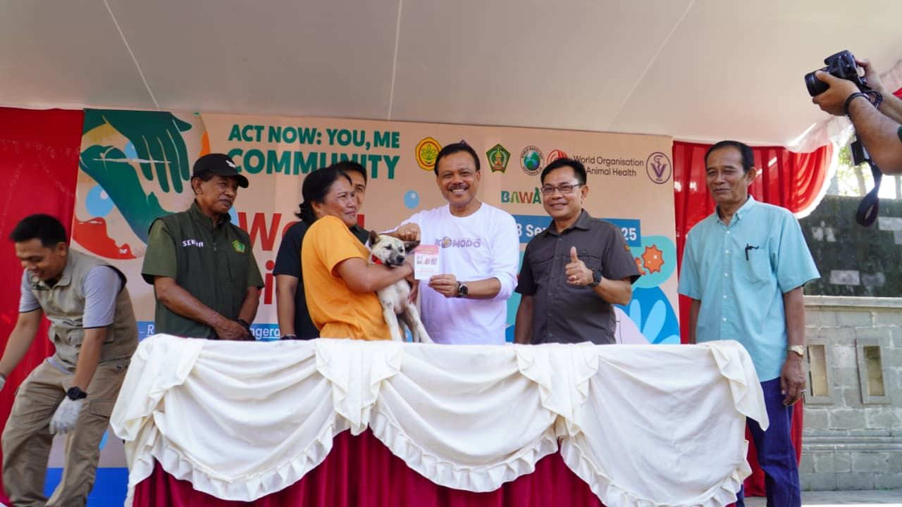 Jembrana Masih Zona Merah Rabies, Ratusan Kasus Gigitan Tiap Bulan