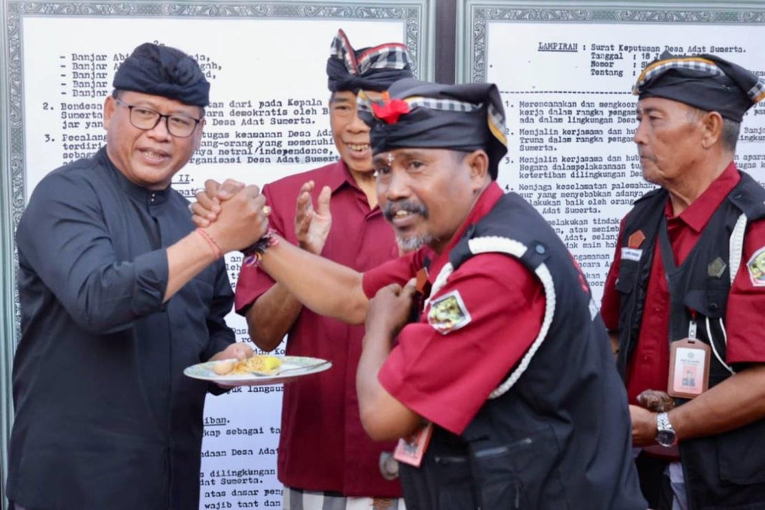 Pecalang Sumerta 25 Tahun Jaga Adat Bali