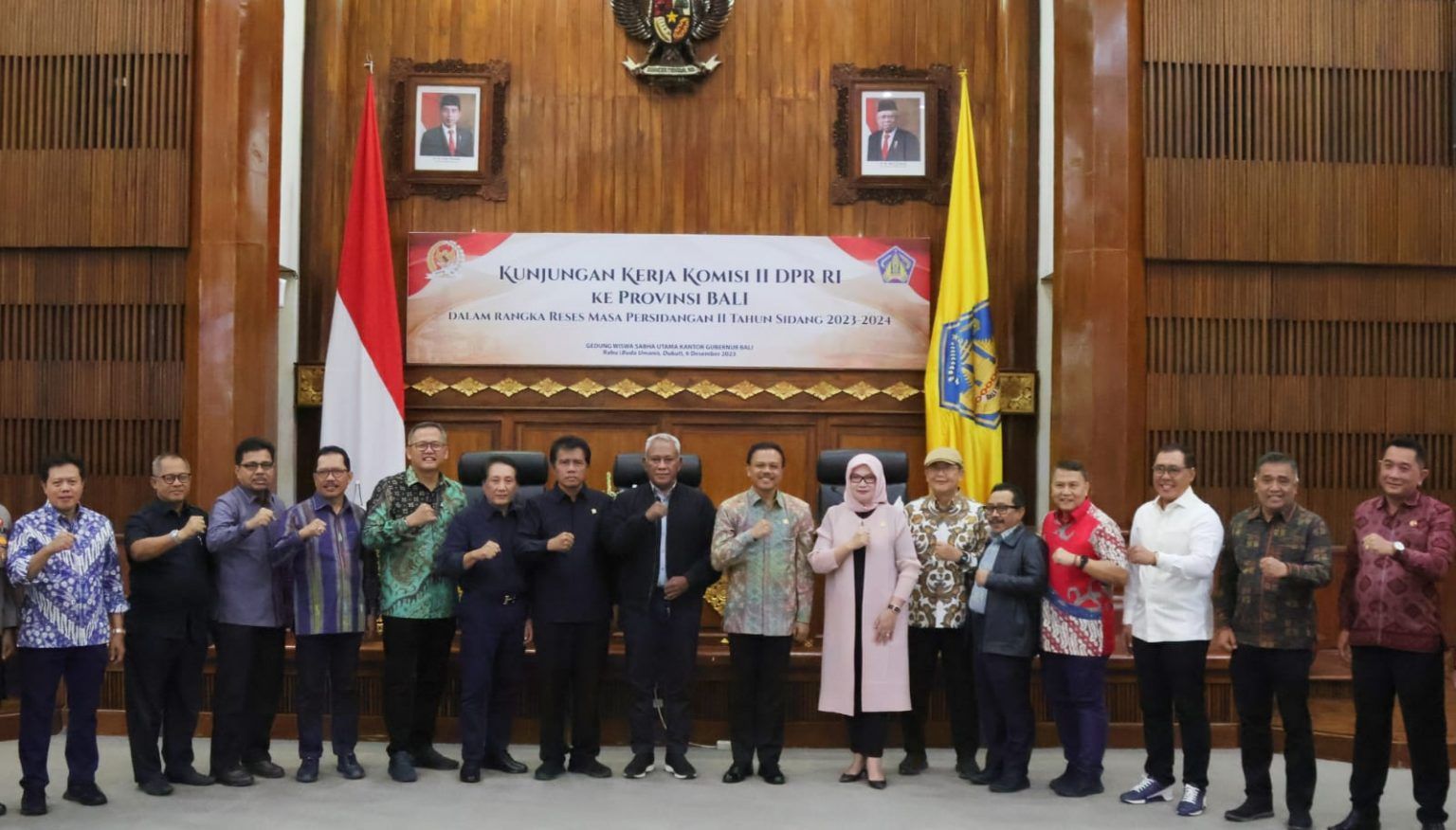 Sekda Dewa Indra Terima Kunker DPR RI